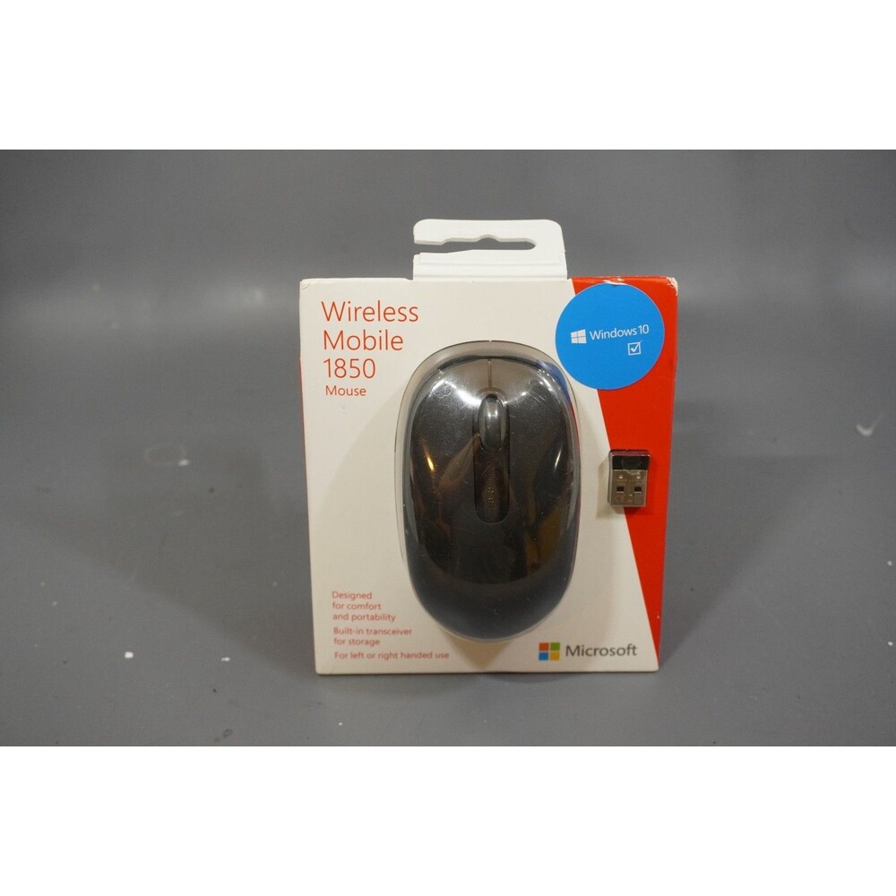 Microsoft 1850 (U7Z00001) Wireless Mobile Mouse with Dongle NEW SEALED
